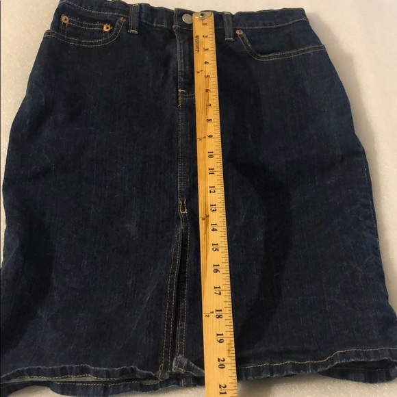 Polo Ralph Lauren Denim Pencil Skirt-size -2 - Picture 9 of 16